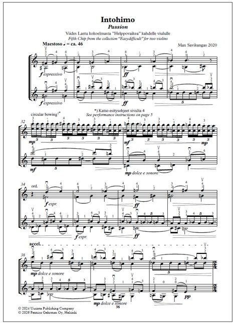 Violin Blend 2024 - 18 new Finnish violin duos