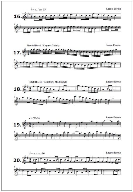 30 studies for flute