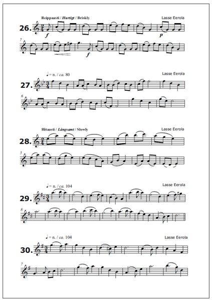 30 studies for saxophone
