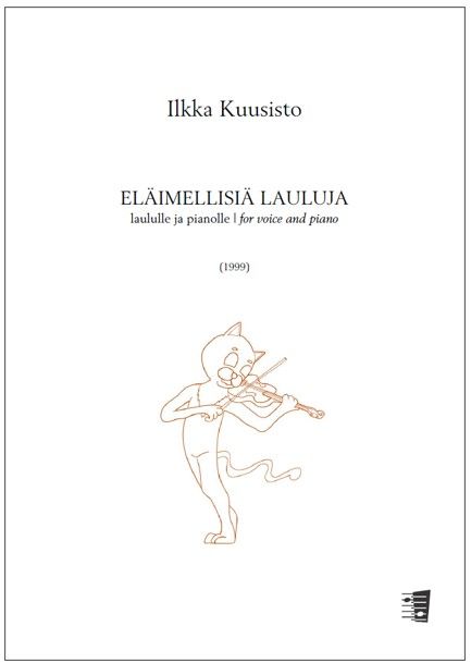 Eläimellisiä lauluja - Voice and piano