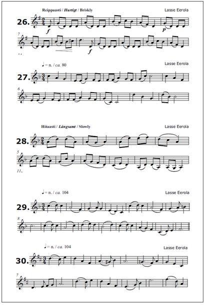30 studies for horn