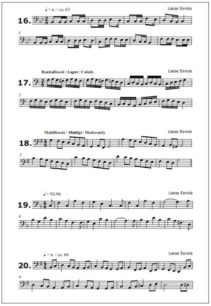 30 studies for bassoon