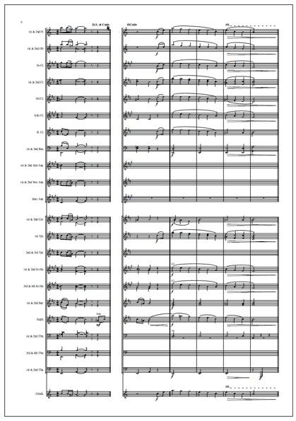 Romanssi oopperasta Pohjan neiti for euphonium & wind band (PDF) - Score & parts