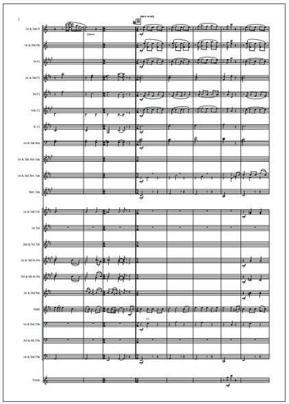 Romanssi oopperasta Pohjan neiti for euphonium & wind band (PDF) - Score & parts