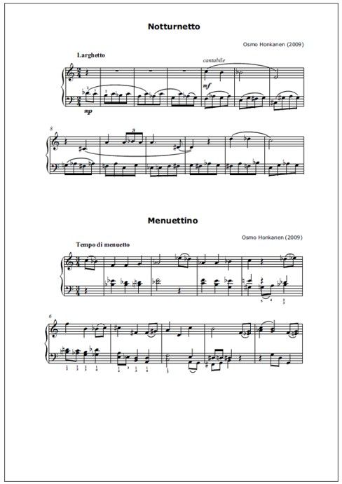 Piano Blend 2010 - 24 piano works by Finnish contemporary composers