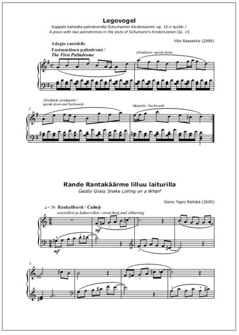 Piano Blend 2010 - 24 piano works by Finnish contemporary composers