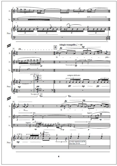 Metsän hiljaisuuteen (Into the woodland silence) - Score & parts