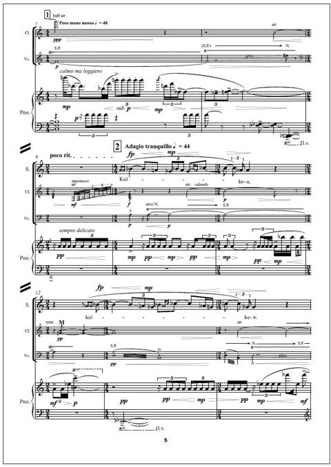 Metsän hiljaisuuteen (Into the woodland silence) - Score & parts