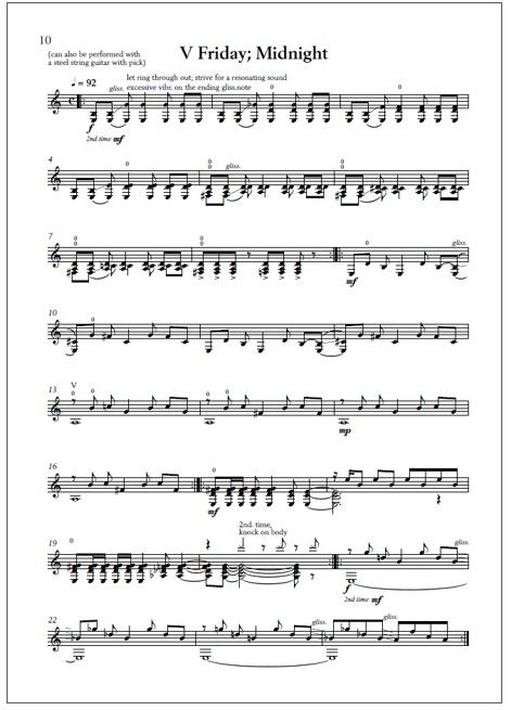 Seven Days - Miniatures for guitar