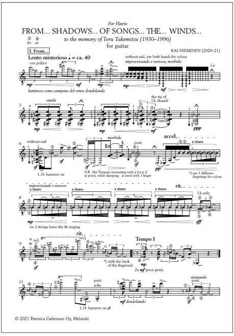 From... Shadows.. of Songs... The ... Winds... for guitar (PDF)