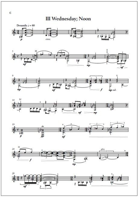 Seven Days - Miniatures for guitar (PDF)