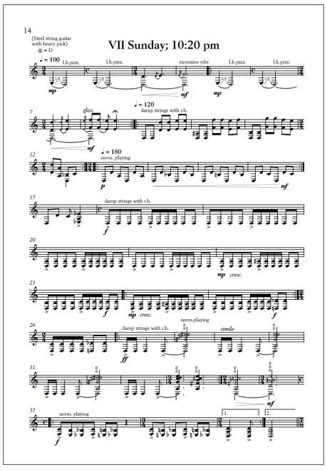 Seven Days - Miniatures for guitar (PDF)