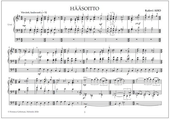 Kolme häämarssia uruille