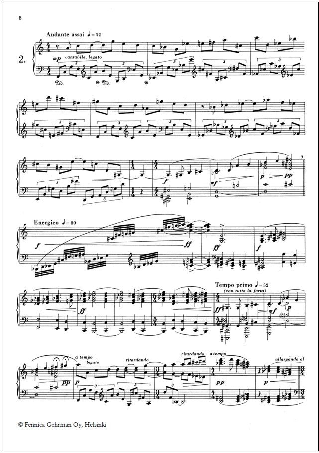 Piano Sonata No. 2 "The Fire Sermon"