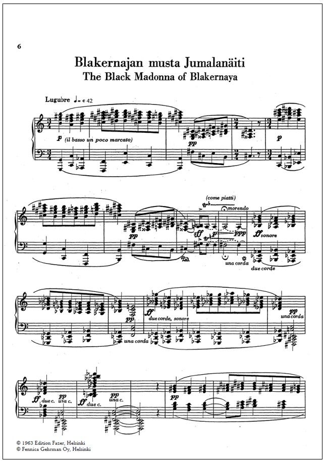Icons - Suite for piano