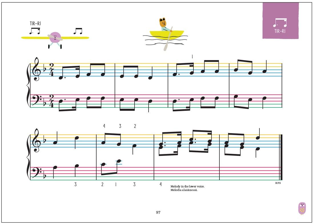 Colour Keys the Piano ABC - Book C