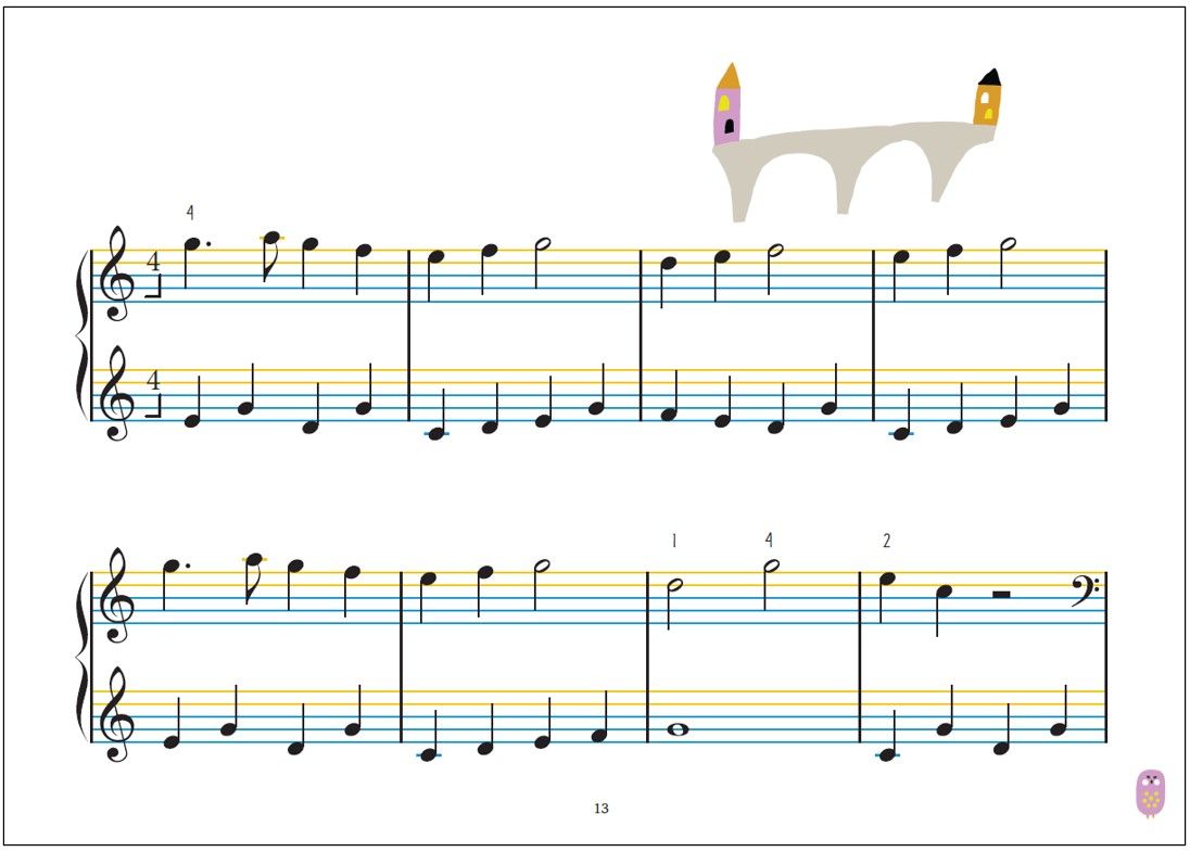 Colour Keys the Piano ABC - Book C