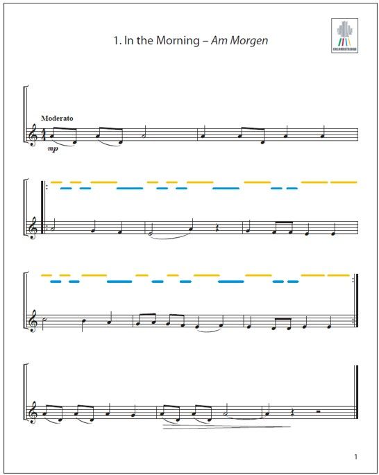 Colourstrings Duettini I for two violins