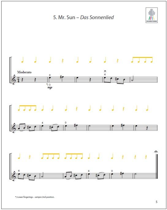 Colourstrings Duettini I for two violins