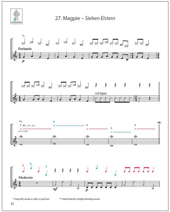 Colourstrings Duettini I for two violins