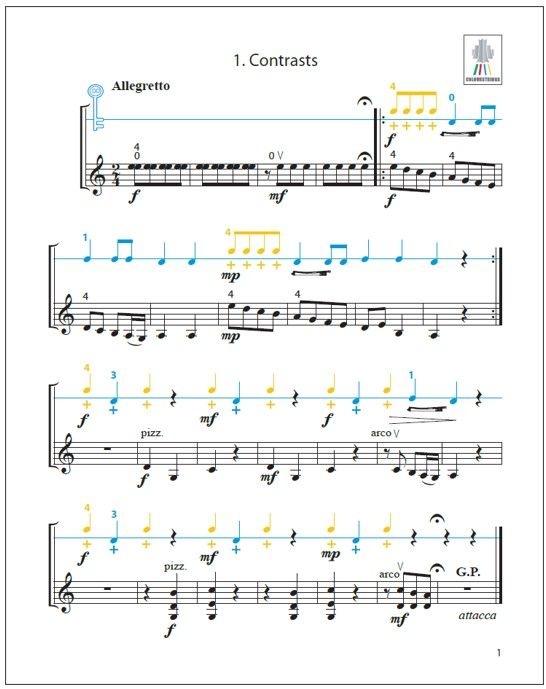 Colourstrings Duettini II for two violins