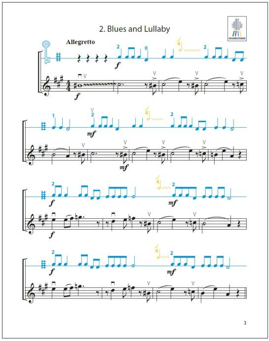 Colourstrings Duettini II for two violins