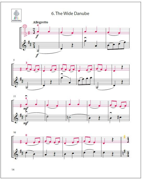 Colourstrings Duettini II for two violins