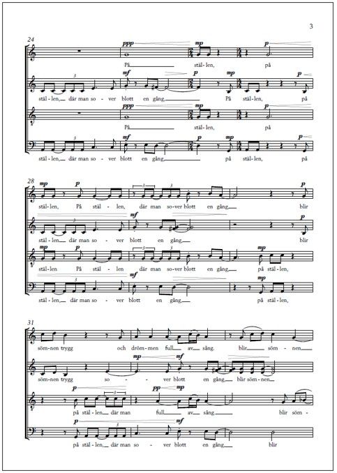 I rörelse - Mixed choir