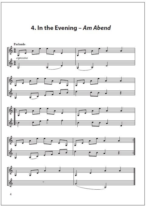 Duettini I for two violins