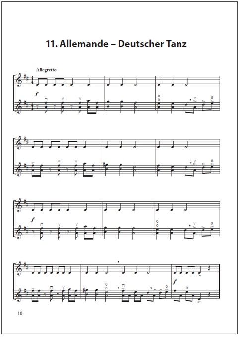 Duettini I for two violins