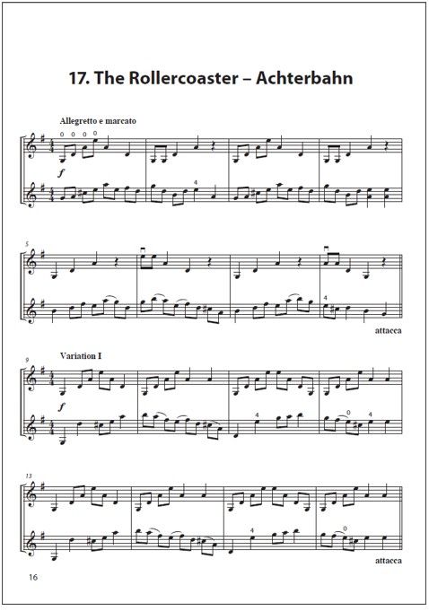 Duettini I for two violins