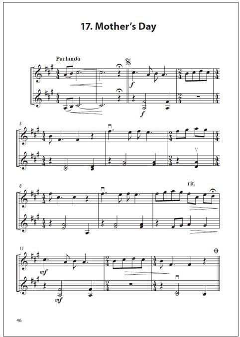 Duettini II for two violins