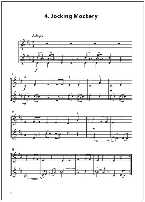 Duettini II for two violins