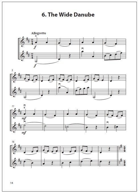 Duettini II for two violins