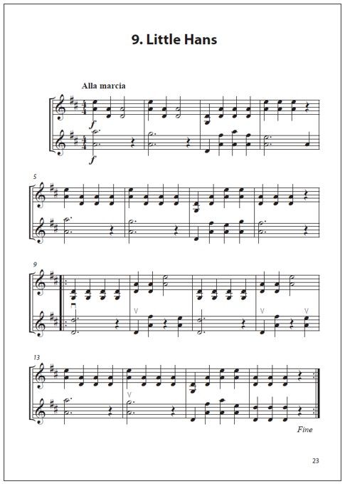 Duettini II for two violins
