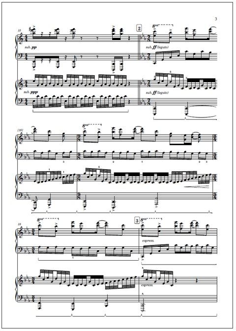 Sonatina for two pianos
