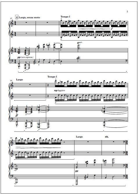 Sonatina for two pianos