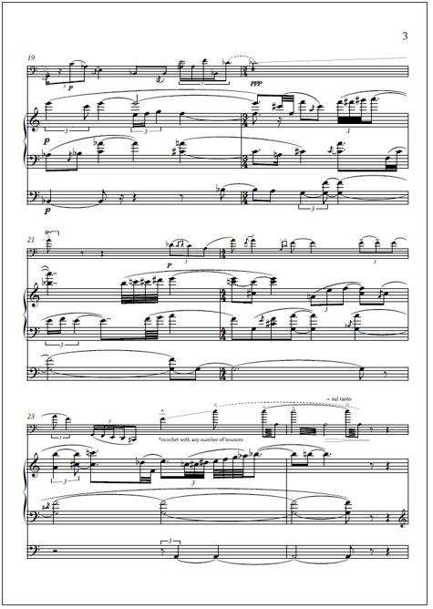 Signes for violoncello and organ
