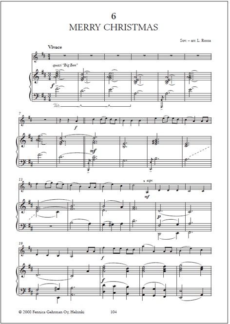 Violin / Cello Rascals 1-2-3 - Piano accompaniment