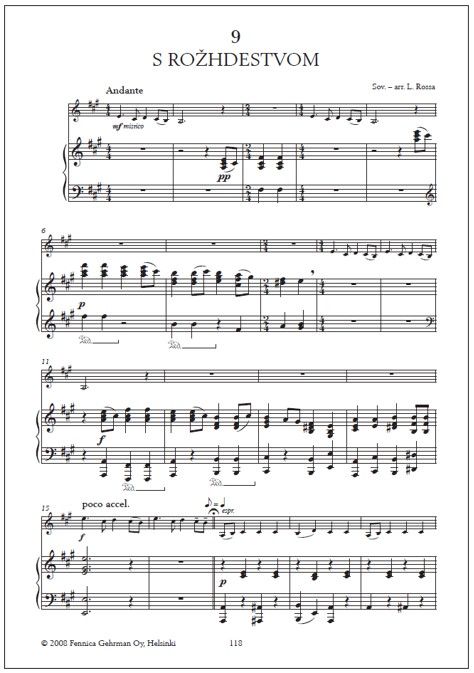 Violin / Cello Rascals 1-2-3 - Piano accompaniment