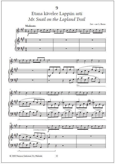 Violin / Cello Rascals 1-2-3 - Piano accompaniment