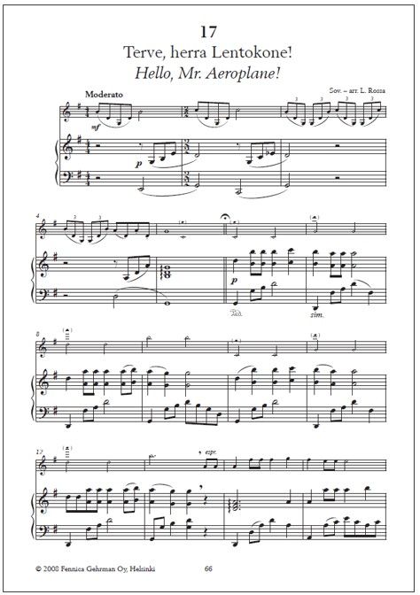 Violin / Cello Rascals 1-2-3 - Piano accompaniment