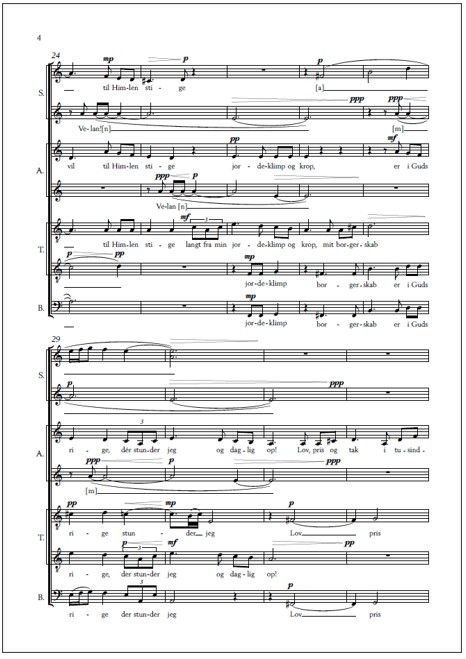 Morgensang - Mixed choir
