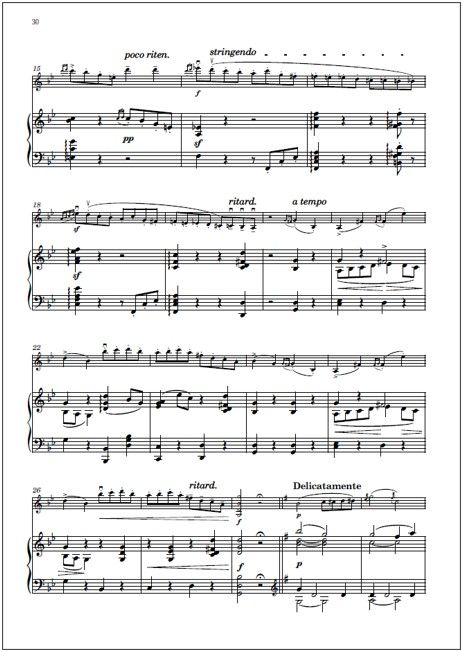 Gavotte for violin and piano (PDF)