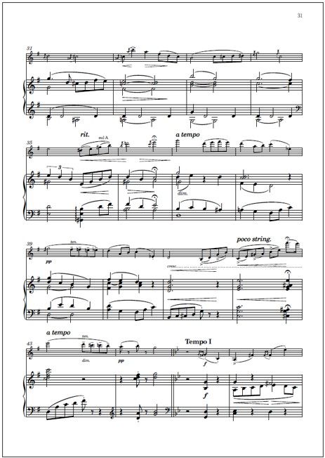 Gavotte for violin and piano (PDF)