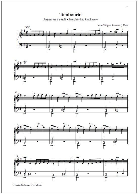 Piano-ohjelmiston aarteita