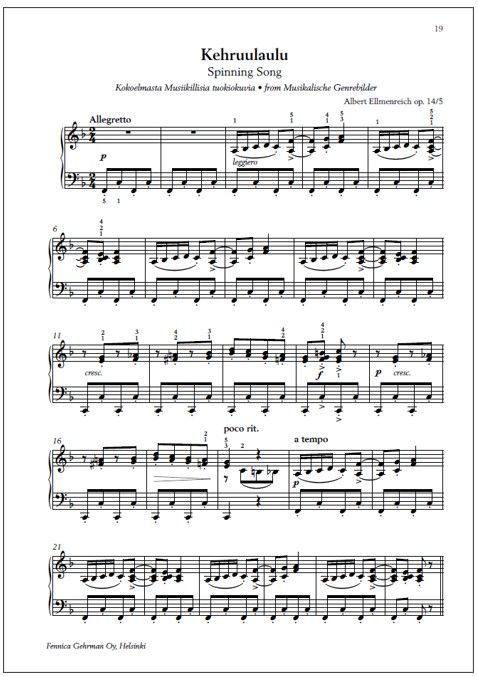 Piano-ohjelmiston aarteita