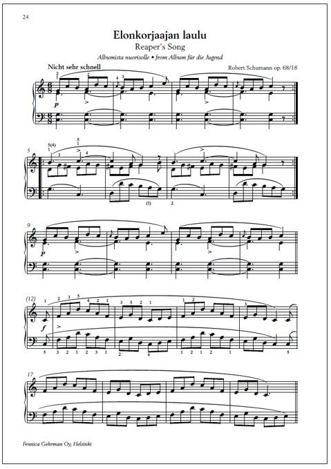 Piano-ohjelmiston aarteita