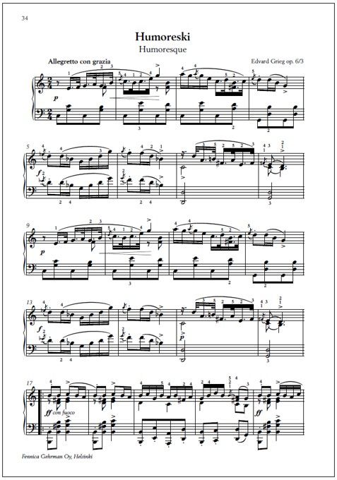 Piano-ohjelmiston aarteita