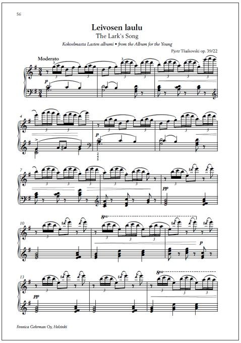 Piano-ohjelmiston aarteita